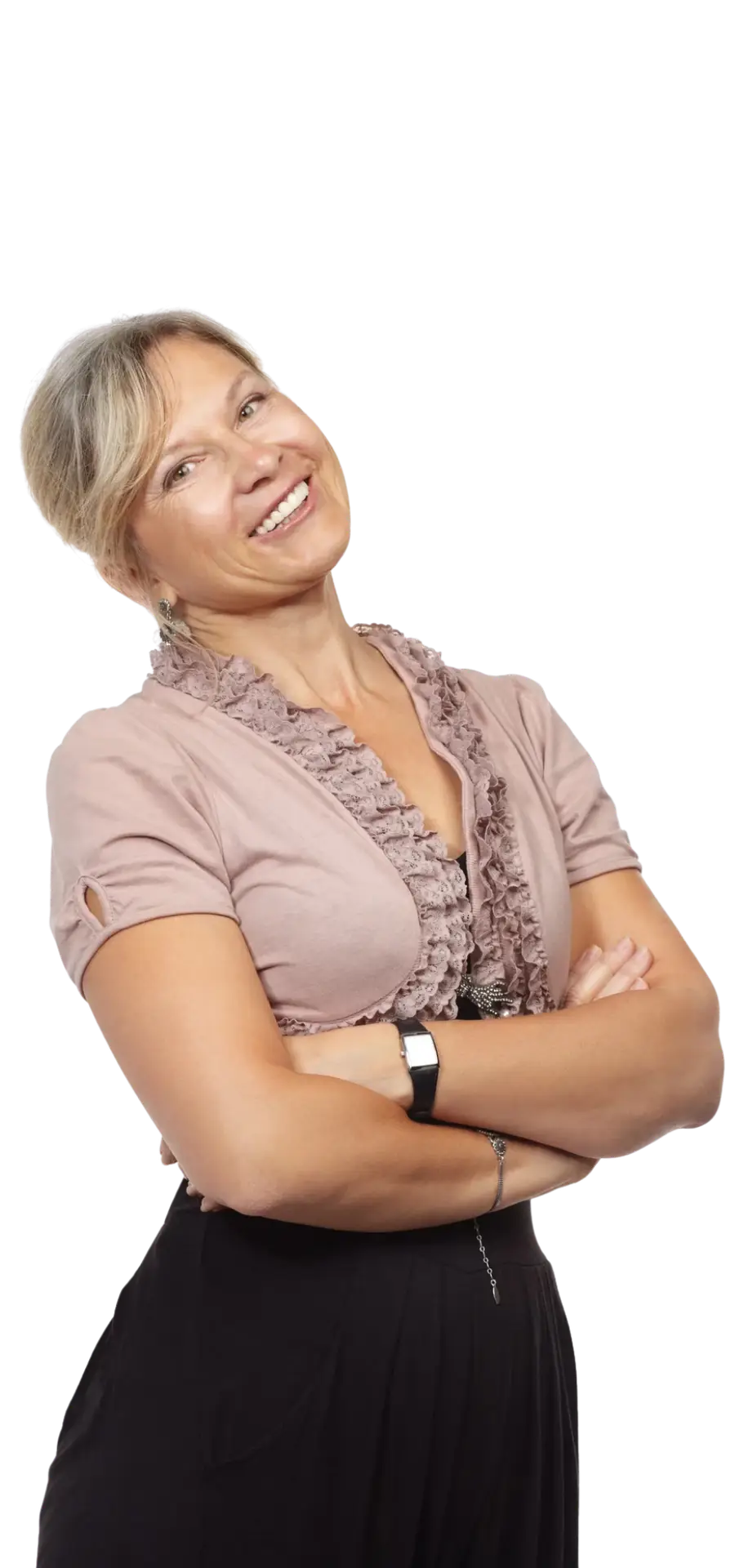Professional smiling woman